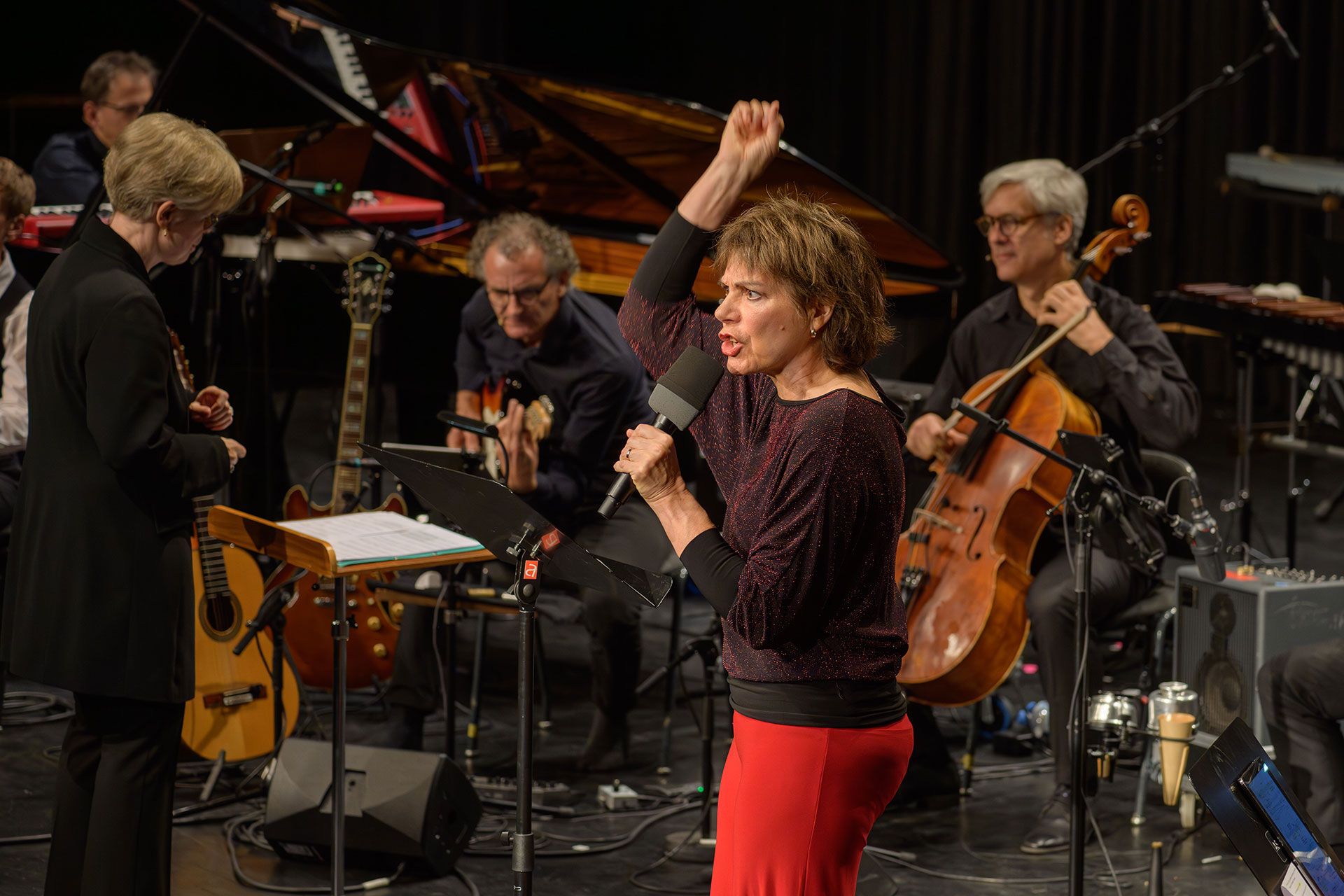 Ensemble Ascolta und Salome Kammer bei den Musiktagen 2023 Foto: Heinz Bunse