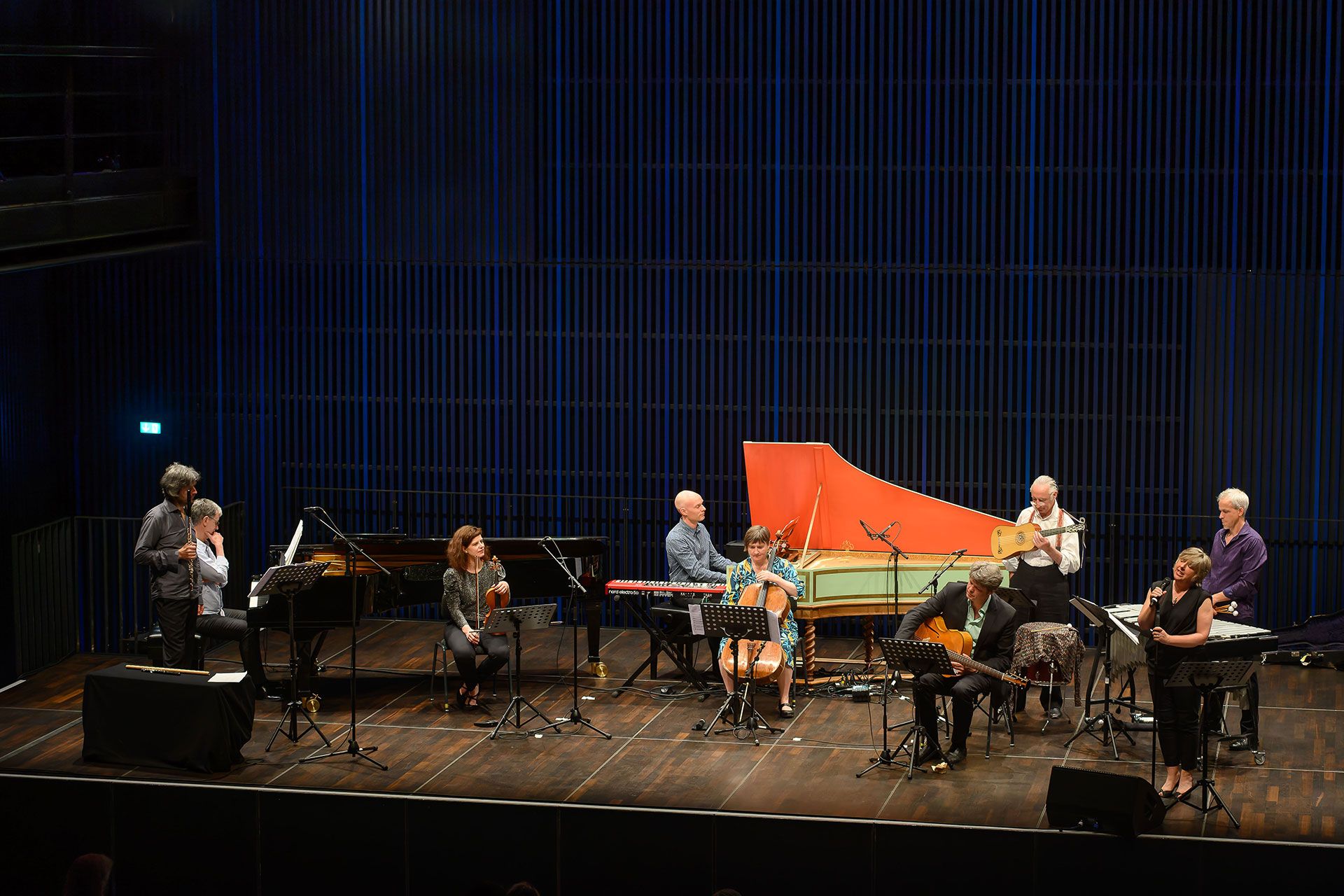 Das Sheridan Ensemble trat am 21.5.2022 im Rahmen derHörba(a)r 2022 im Strawinsky Saal auf