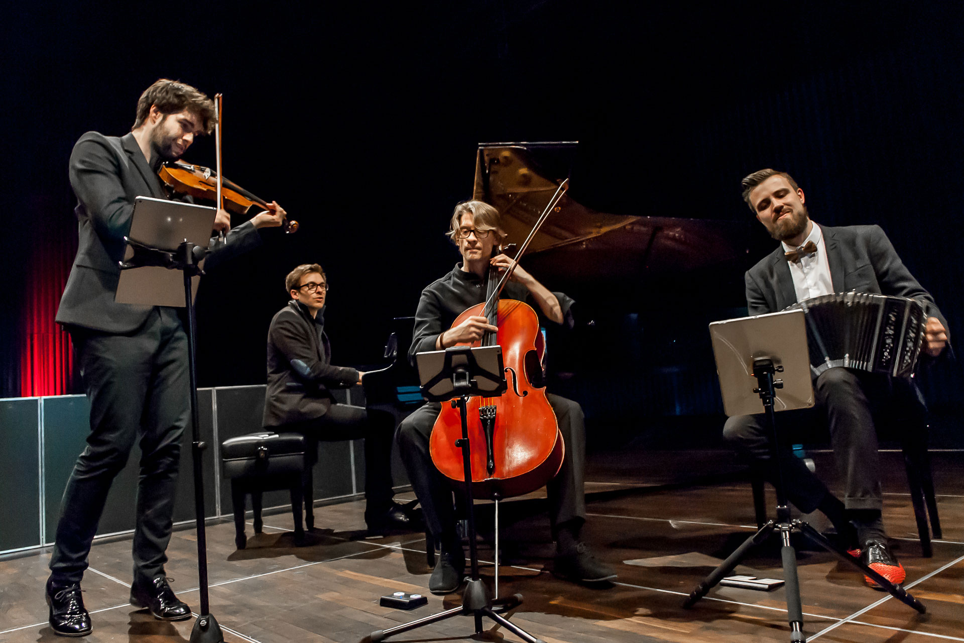 05.05.2018 CUARTETO SOLTANGO Stücke von Astor Piazzolla Foto: Holger Jung