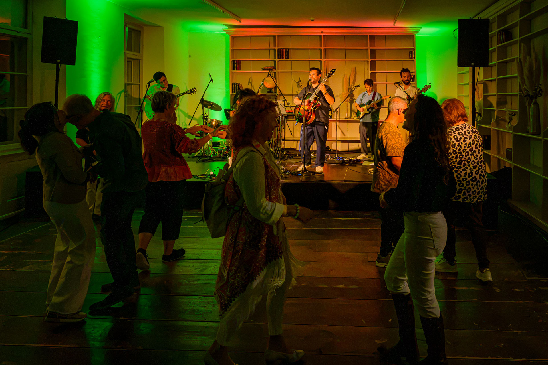 18.09.2026 Los Pitutos «Viva la Vida!» in der alten Hofbibliothek (c) Heinz Bunse
