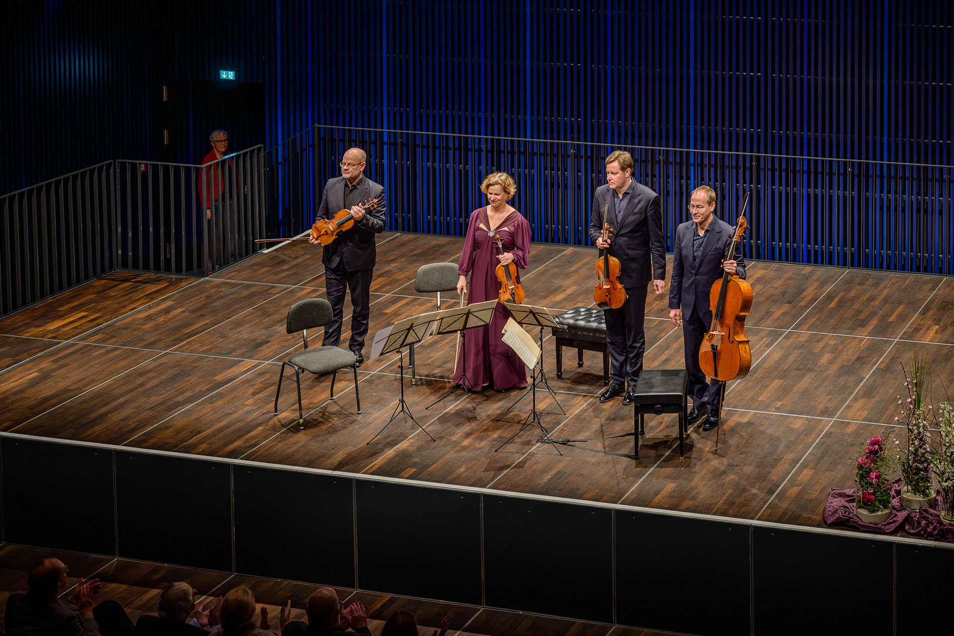 01. 02. 2026 - Mandelring Quartett  mit dem Programm SCHICKSAL im Strawinsky Saal - Foto: Heinz Bunse