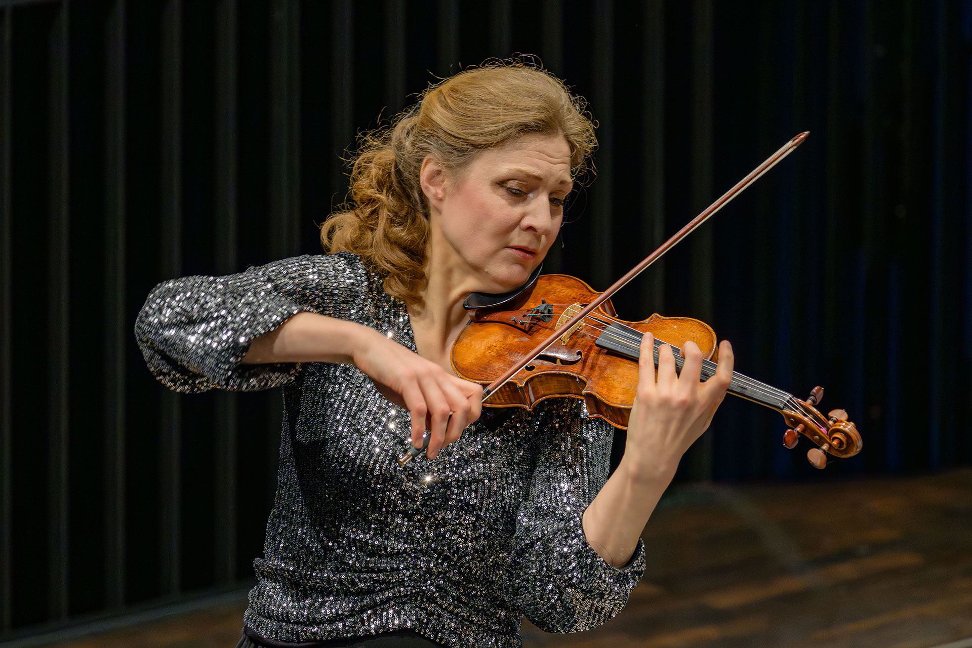 19.04.2026 Tanja Becker-Bender mit Sofya Melikyan im Strawinsky Saal (c) Heinz Bunse